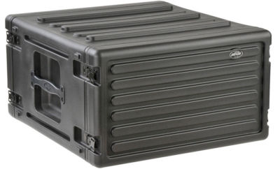 SKB 6 Space Roto Molded Amp or Effects Rack Road Case 