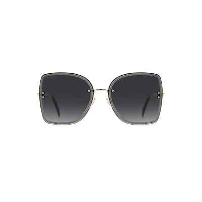 Jimmy Choo LETI/S 2M2 Black Gold Glitter Women Sunglasses 