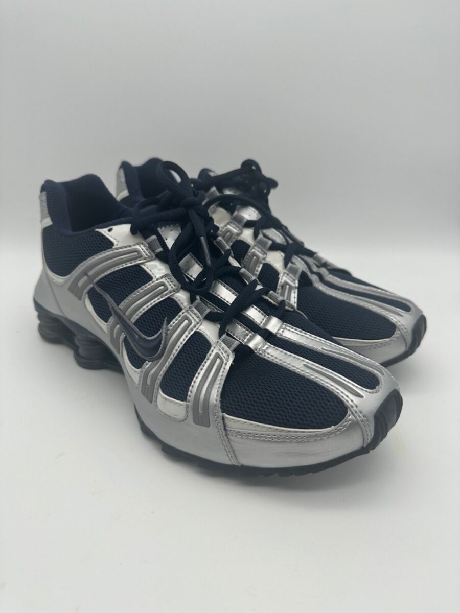 BRAND NEW Rare Vintage Nike Shox Turbo Mesh Navy/Silver BRAND NEW Rare Vintage Nike Shox Turbo Mesh Navy/Silver