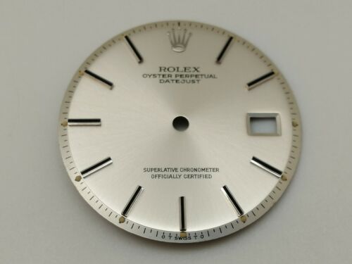 RELOJ ROLEX DE COLECCIÓN 1601 DATEJUST PLATA ESFERA SIGMA 28 MM (COMO NUEVO Y ORIGINAL) - Imagen 3 de 7