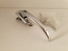 MANIGLIA CON CHIAVE FIAT 500 D - GIARDINIERA  CON BECCO CROMATA
