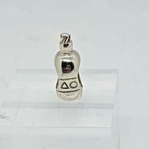 Lovelinks 925 Sterling Silver Wine Bottle Bead Charm Used European Used - Picture 4 of 6