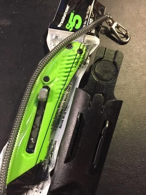 PACIFIC Handy S5R SAFETY UTILITY BOX CUTTER KNIFE With Holster & Lanyard