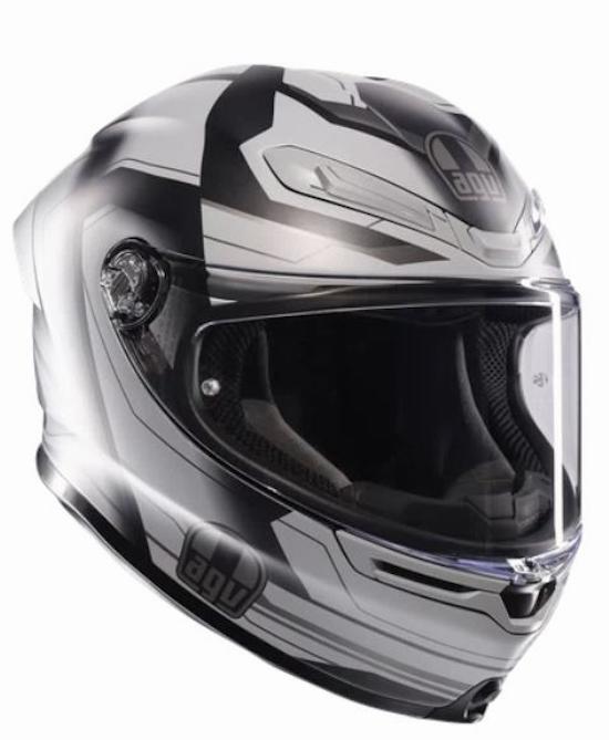 Casco Integrale K6-S K6S E2206 Ultrasonic Grigio / Nero Opaco Taglia M