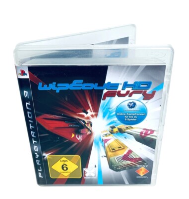 WipEout HD Fury - Sony PlayStation 3 (PS3, 2009) OVP mit Anleitung