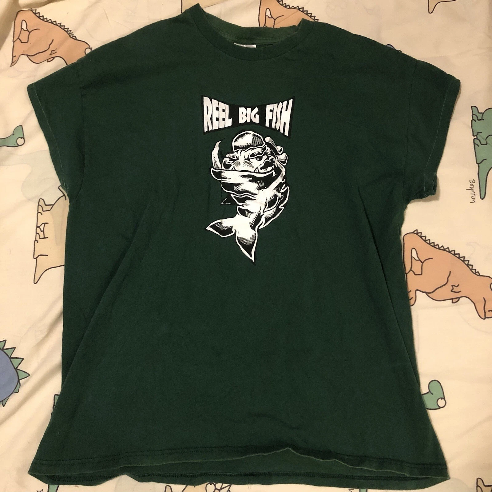 Reel Big Fish Shirt XL Ska Punk Band Definition Stupid Quick Buck RARE Hanes USA
