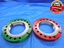3 7/8 16 UN 2A THREAD RING GAGES 3.875 GO NO GO P.D.'S = 3.8326 & 3.8267 3.8750