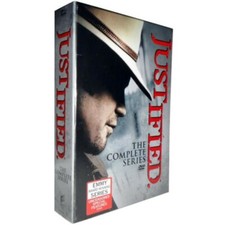 Justified The Complete Series Seasons 1-6  DVD Box Set  Brand New / Sealed