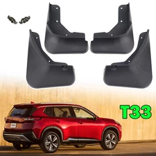 Set of 4 Mud Flaps Splash Guards Mudguards For Nissan Rogue X-Trail T33 2021 -