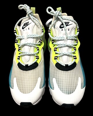 NIKE AIR MAX 270 REACT SE ORACLE AQUA GHOST GREEN MENS 10.5 BRAND