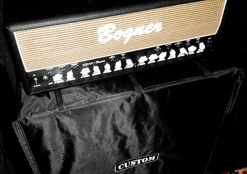 Maßgeschneiderte gepolsterte Abdeckung mit Reißverschlüssen für Hughes & Kettner 4x12" Coreblade gerade Kabine - Bild 3 von 11