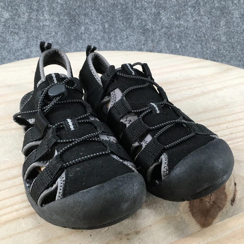 Sandalias Champions Jóvenes Niños 1.5 Pescadores con Cordón Negro Foto 3 de 4