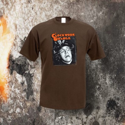 CLOCKWORK ORANGE FACE T-SHIRT GRÖSSEN S-5XL (5 Farben,)