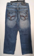 Baggy Y2k Rocawear Jeans Mens 36x33 Hip Hop Vintage Skater Rap Original Fit