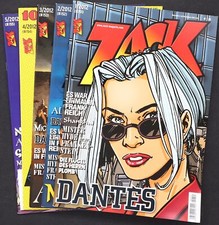 ZACK Comic Magazin Jahrgang 2012 Großformat Heft Mosaik Verlag Auswahl