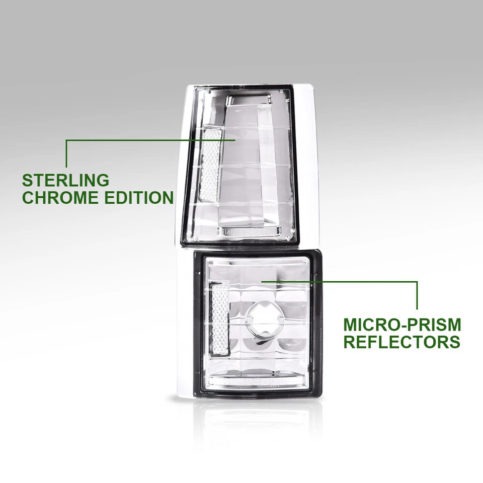 Luces esquineras transparentes aptas para Chevrolet C/K Tahoe Suburban 1994-1999 Foto 2 de 4