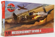 Airfix Curtiss Messerschmitt Bf109E-4 1:72 Scale Plastic Model Plane Kit A01008B