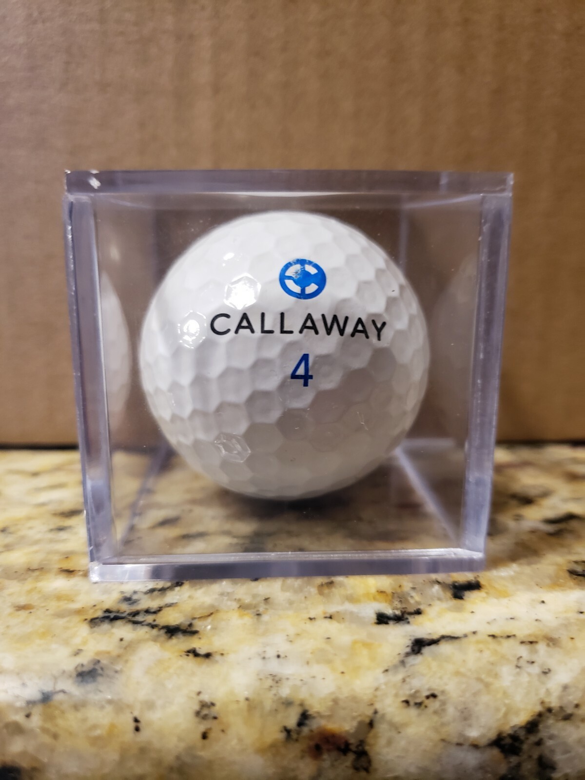 Vintage Callaway (HX Blue) golf ball in display case! eBay