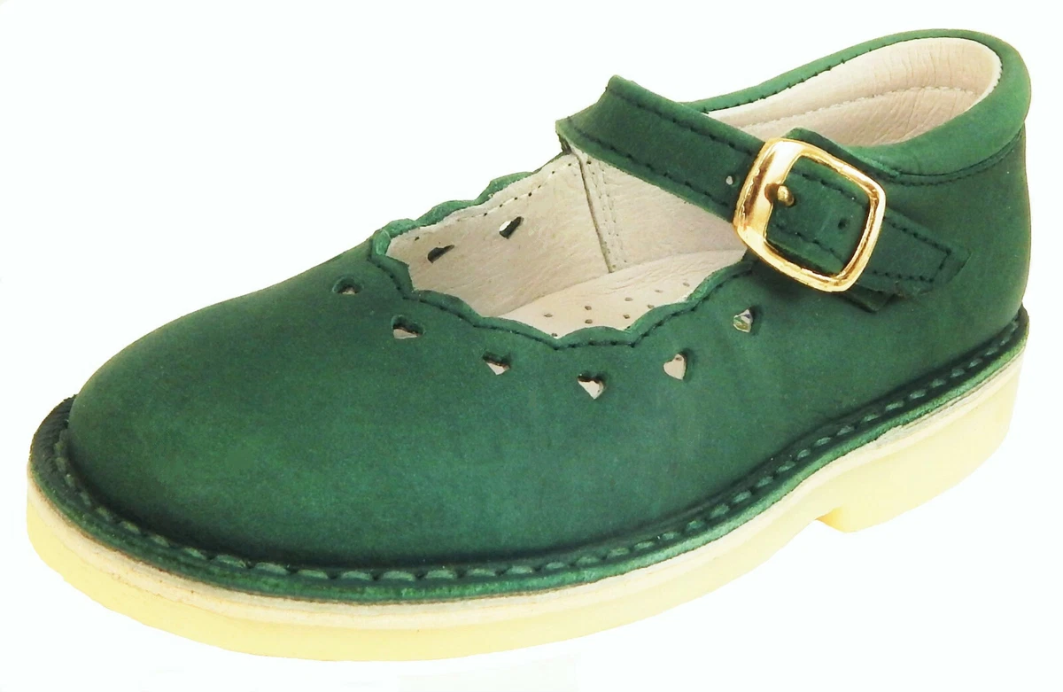 Green mary jane flats new arrivals