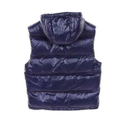 ジャケット・アウター prada triangle logo down vest navy s-l400.jpg