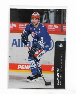 2020-21 - DEL - Dylan Yeo - Schwenninger Wild Wings #299