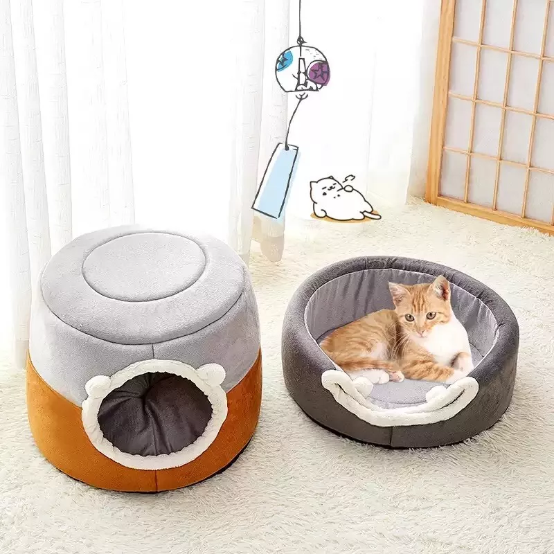 Winter cat cheap bed