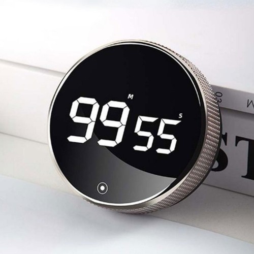 LED Digital Countdown Magnetic Timer Alarm Clock Kitchen Cooking Study Stopwatch - Picture 6 of 16