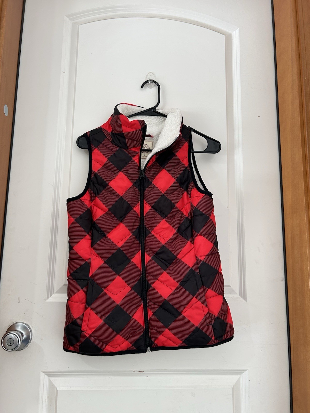 Women’s Red & Black Vest Size Small