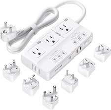 220V to 110V Converter 2000W Travel Voltage Converter US to Europe
