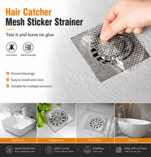 Disposable Shower Drain Hair Catcher Mesh Sticker Strainers for Shower sink