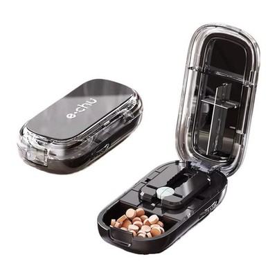 Adjustable Pill Cutter Splitter for Multiple Pills At A Time 1/2 1/4 Pill &