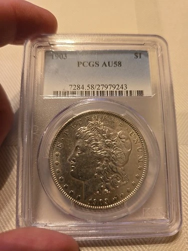 1903 Morgan Silver Dollar PCGS AU58