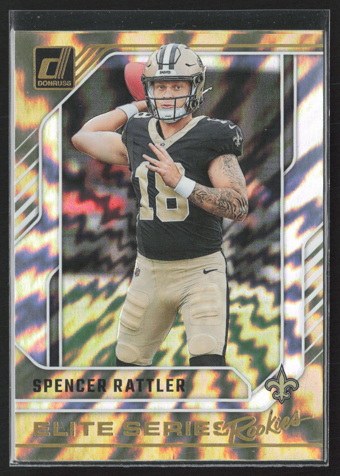 2024 Donruss #8 Spencer Rattler The Elite Series Rookies