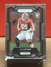 2024 Prizm Draft Picks Football - J.C. Latham - Alabama Crimson Tide - RC - #135