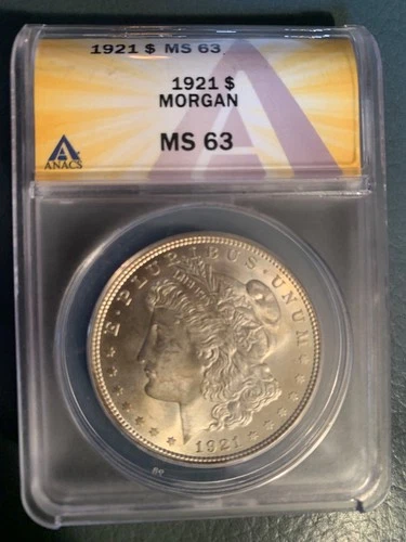 1921 $1 Morgan Silver Dollar