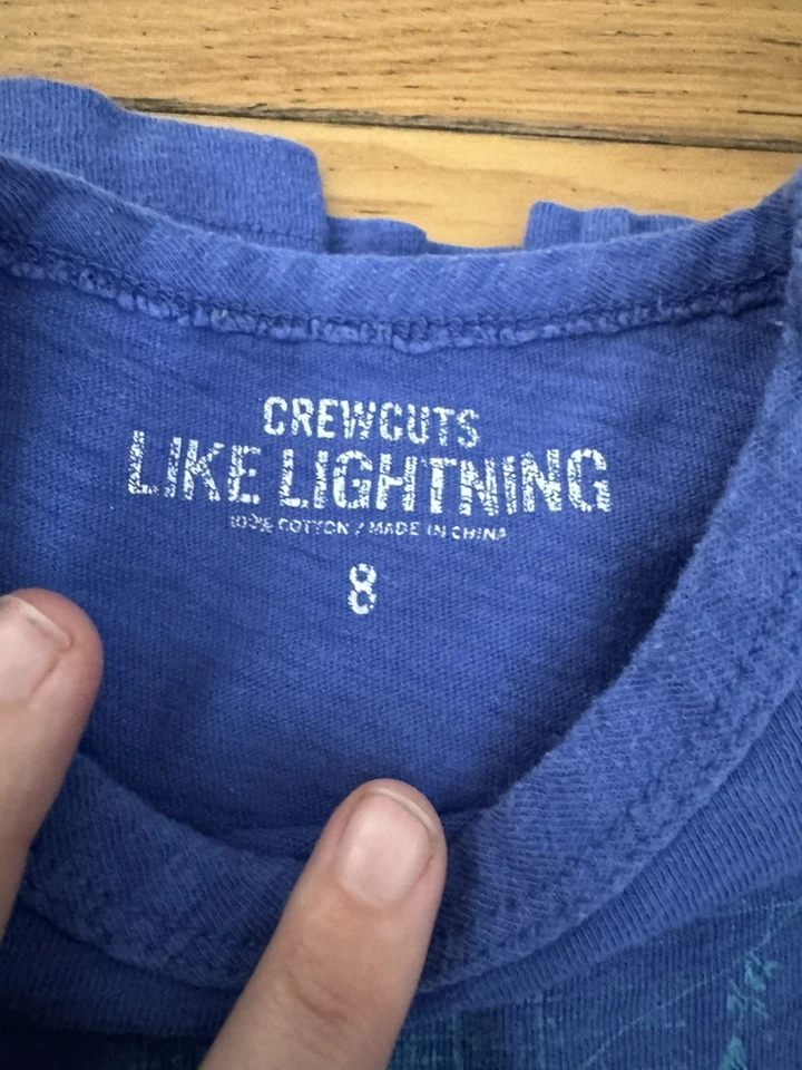 Crewcuts J Crew Boys Tshirts Size 8 Glow In The Dark Lot Of 4 - Image 4 of 4