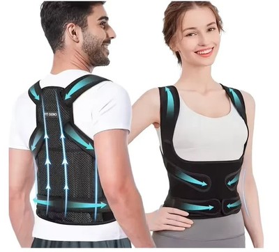 Back Brace Posture Corrector Women Men Shoulder Straightener Adjustable Support