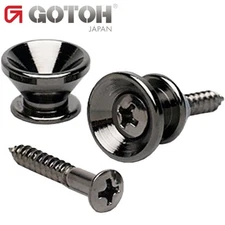 NEW Gotoh EP-B2 End Pins Strap Button for Fender® Guitar & Bass - COSMO BLACK