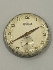 1950/60’s Swiss 17-Jewels Mech Move of Men’s Watch “TREBEX” Sold for Parts