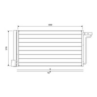 Kondensator Klimaanlage Valeo 822727 FüR Ford C-Max II Grand Focus III