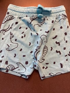 GEORGE dinosaur themed shorts boy size 3 4 yrs