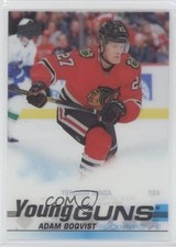 2019-20 Upper Deck Young Guns Clear Cut Adam Boqvist #492 4p5