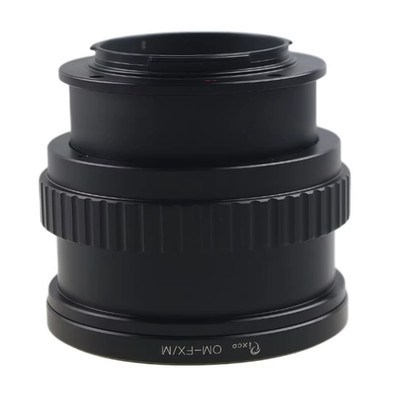 Pixco Macro Adjustable Focus Helicoid Adapter for Olympus OM Lens to Fuji X Cam