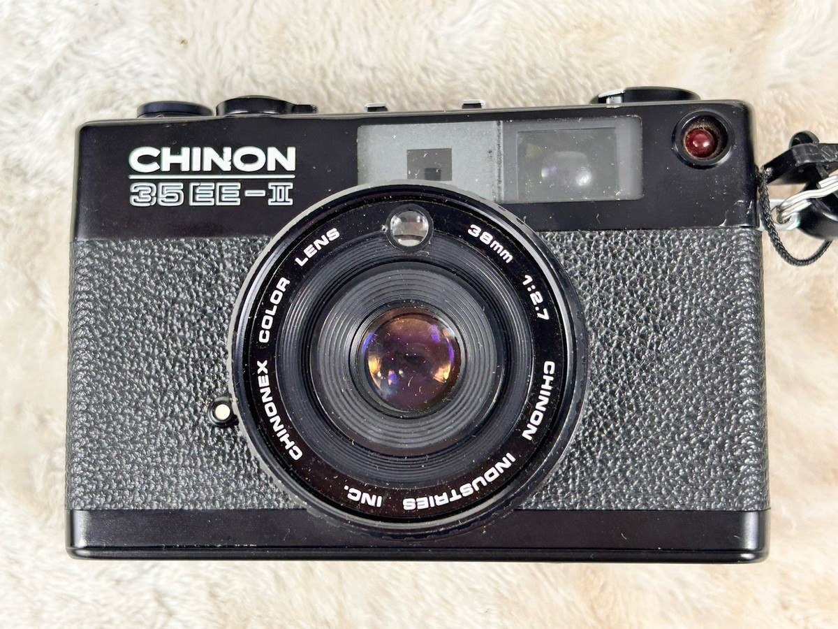 Chinon 35EE-ii Rangefinder Camera Made In Japan Vintage Film With