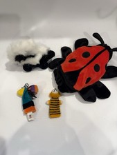 Lot Of 4 Vintage Finger And Hand Puppets