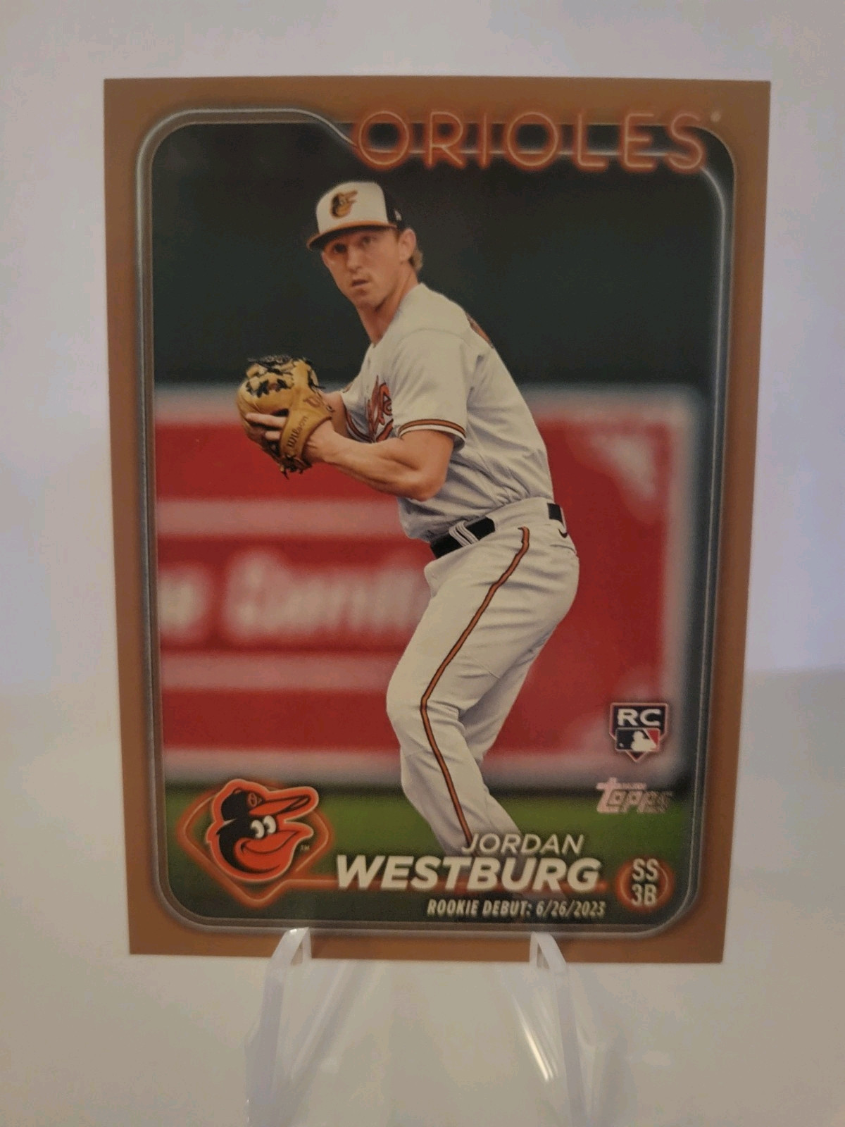 2024 Topps Update Series - Rookie Debut Gold #US125 Jordan Westburg /2024 (RC)