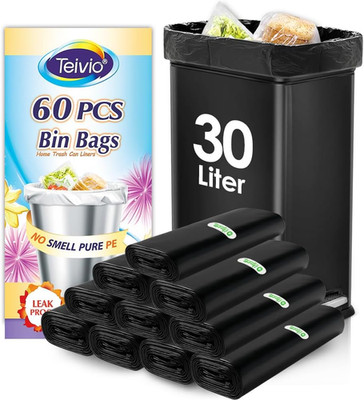 30 Liter 60 Stück starke Müllsäcke Müllsäcke von , Bad Mülleimer Eimer Li