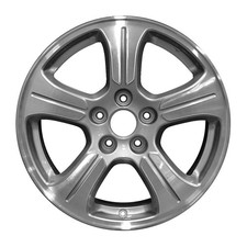 Refurbished 18x7.5 Machined Medium Silver Wheel Fits 2012-2019 Honda Pilot