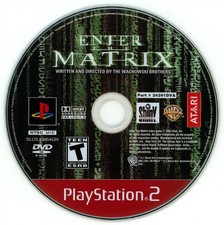 Enter the Matrix (PS2 PlayStation 2, 2003) TESTED Resurfaced NO TRACKING