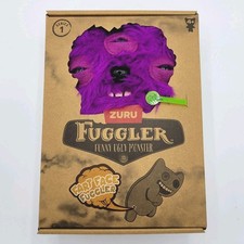 Fart Face Fuggler Purple Alien 9" Series 1 Funny Ugly Monster Stuffed Plush Zuru